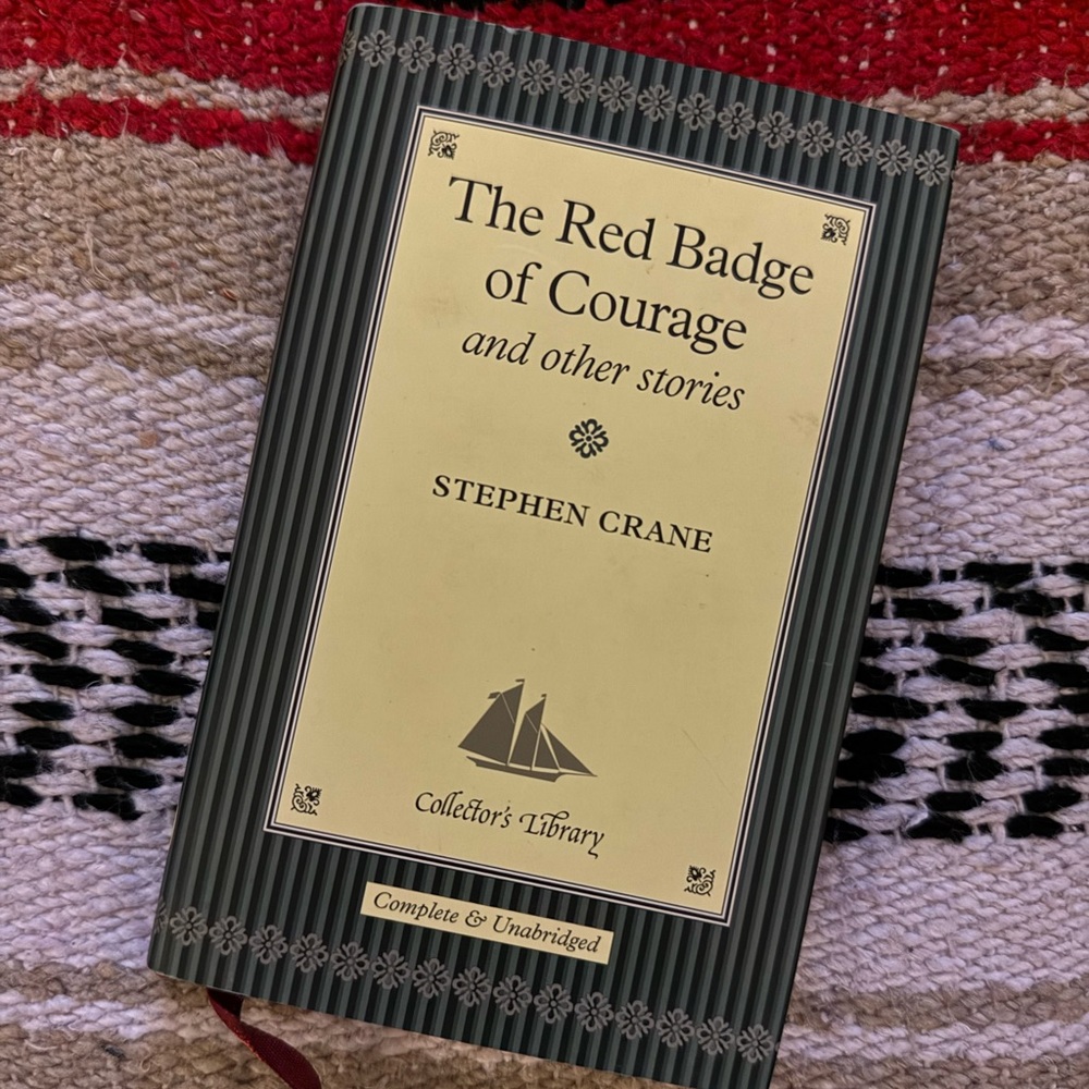 📚 The Red Badge of Courage Hard Cover Book by Stephen Crane